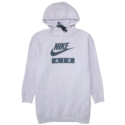 Nike Air Women's White Hoodie Medium Cotton Blend Sweatshirt