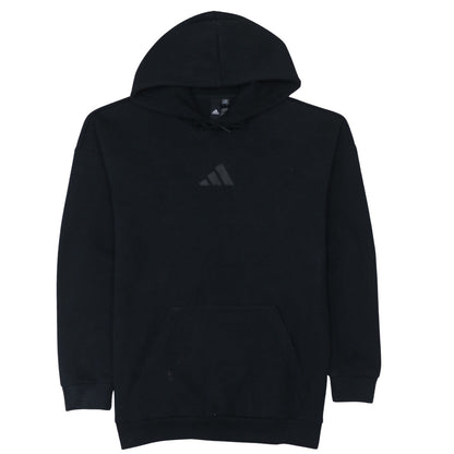 Adidas Men's Black Pullover Hoodie Size S Regular Fit Sportswear