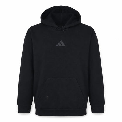 Adidas Men's Black Pullover Hoodie Size S Regular Fit Sportswear