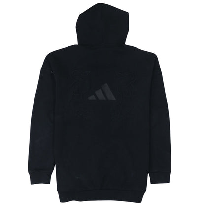 Adidas Men's Black Pullover Hoodie Size S Regular Fit Sportswear