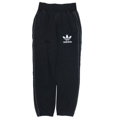 Adidas Womens Black Jogger Trousers Size S Elastic Waist Logo