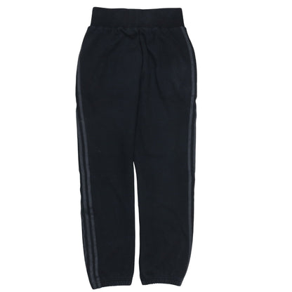 Adidas Womens Black Jogger Trousers Size S Elastic Waist Logo