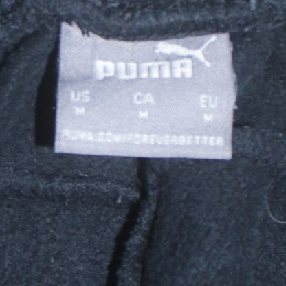 Puma Men's Black Jogger Sweatpants Regular Fit M