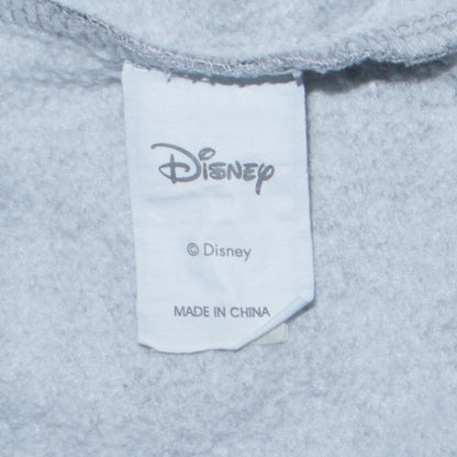 Disney Women Grey Mickey Mouse Print Pullover Sweatshirt Size S