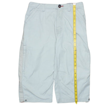 Tommy Hilfiger Boys Blue Cargo Shorts Size 16 Years Cotton Twill