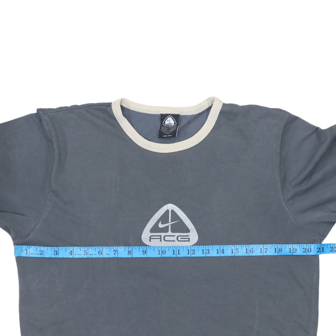 Nike ACG Men's Grey Dri-Fit Sports T-Shirt Size M