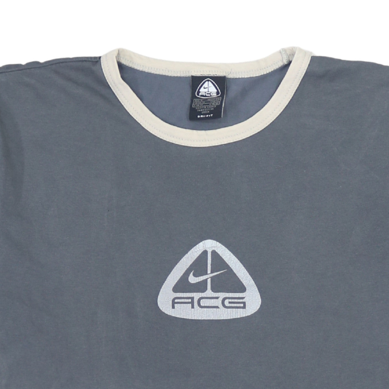 Nike ACG Men's Grey Dri-Fit Sports T-Shirt Size M