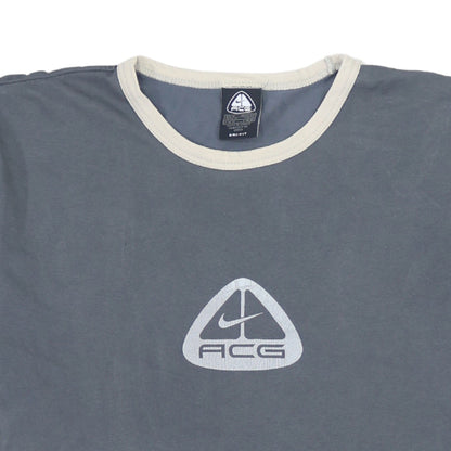 Nike ACG Men's Grey Dri-Fit Sports T-Shirt Size M