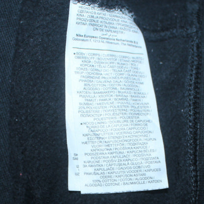 Nike Men's Blue Pullover Hoodie M Regular Fit Fleece Sweatshirt
