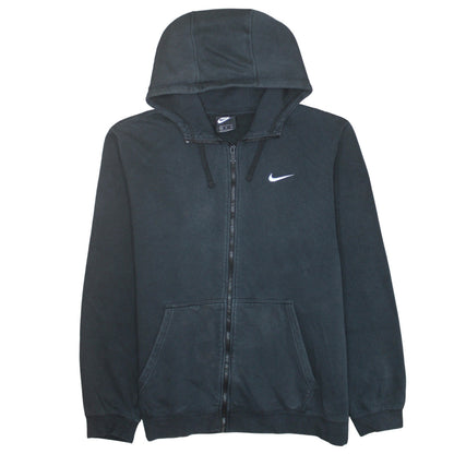 Nike Men's Black XL Full Zip Hoodie Sweatshirt Fleece