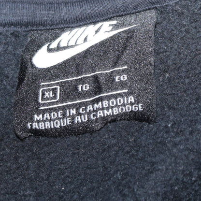 Nike Men's Black XL Full Zip Hoodie Sweatshirt Fleece