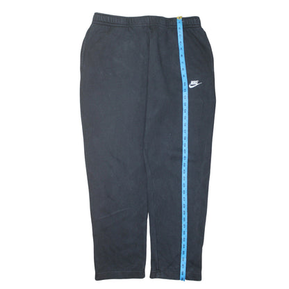 Nike Men's Black XL Fleece Sweatpants Regular Fit Casual Trousers