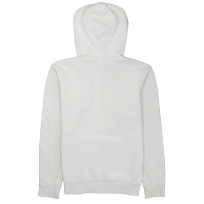 Adidas Women Ivory Hoodie Size 8 Pullover Cotton Casual Hooded Sweatshirt