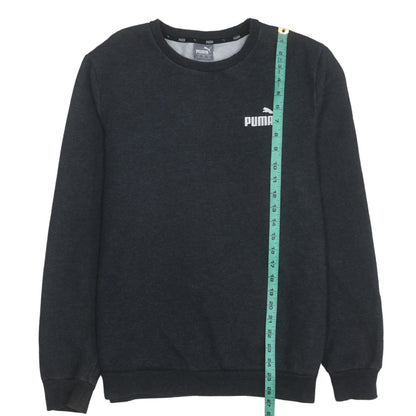 Puma Men's Black Crew Neck Pullover Sweatshirt Size M