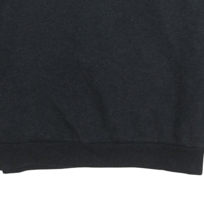 Puma Men's Black Crew Neck Pullover Sweatshirt Size M
