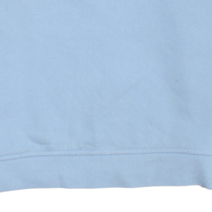 Fila Women's Light Blue Crew Neck Logo Sweatshirt Size L