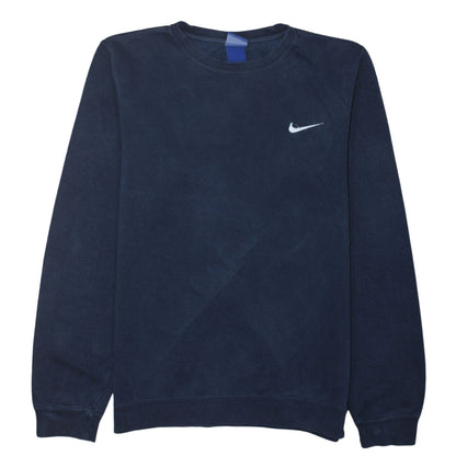 Nike Men's Blue Small Pullover Crew Neck Sweatshirt