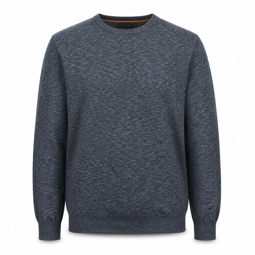 Hugo Boss Men’s Grey Slim Fit Crew Neck Knit Sweatshirt XL