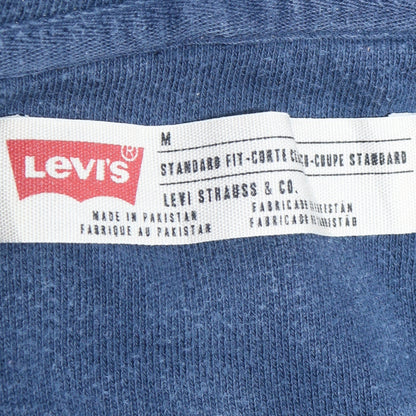 Levi's Men's Blue Full Zip Hoodie M Classic Logo Sweatshirt