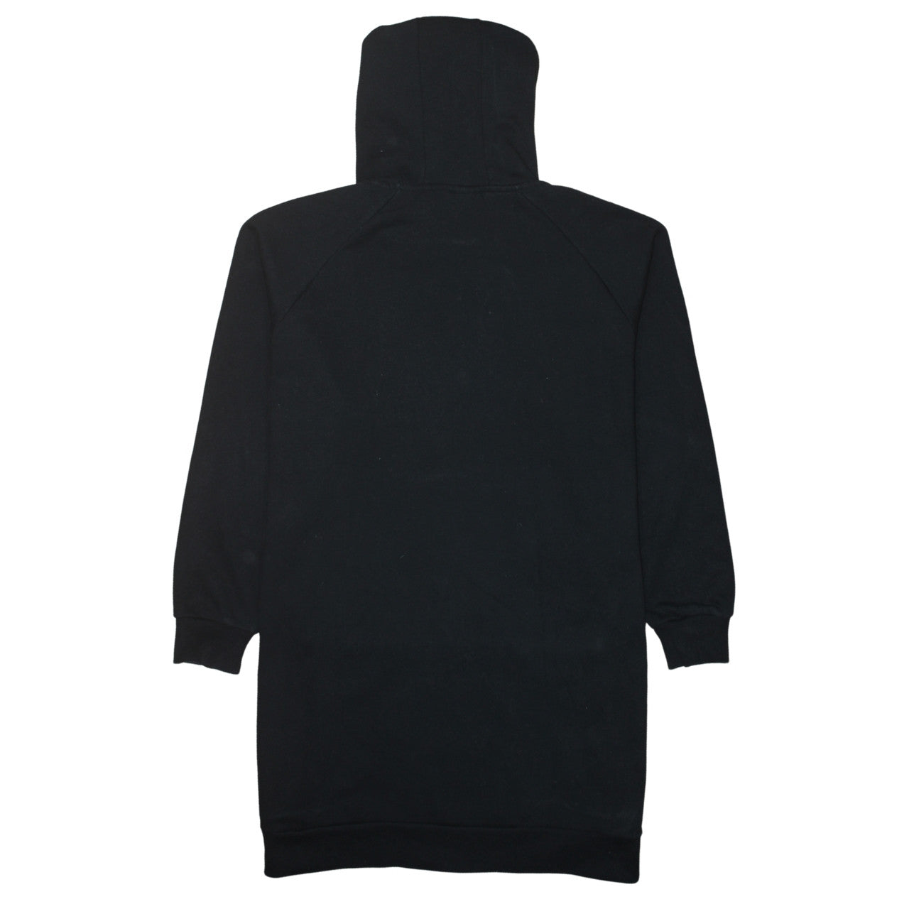 Ellesse Womens Black UK 24 Pullover Hoodie Dress