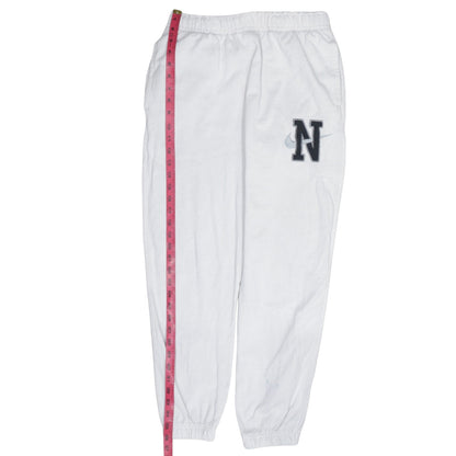 Nike Men's White Fleece Jogger Sweatpants Size S