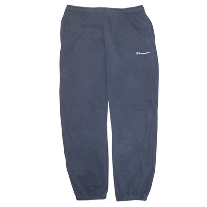 Champion Men's Black Fleece Sweatpants L Regular Fit Sportswear