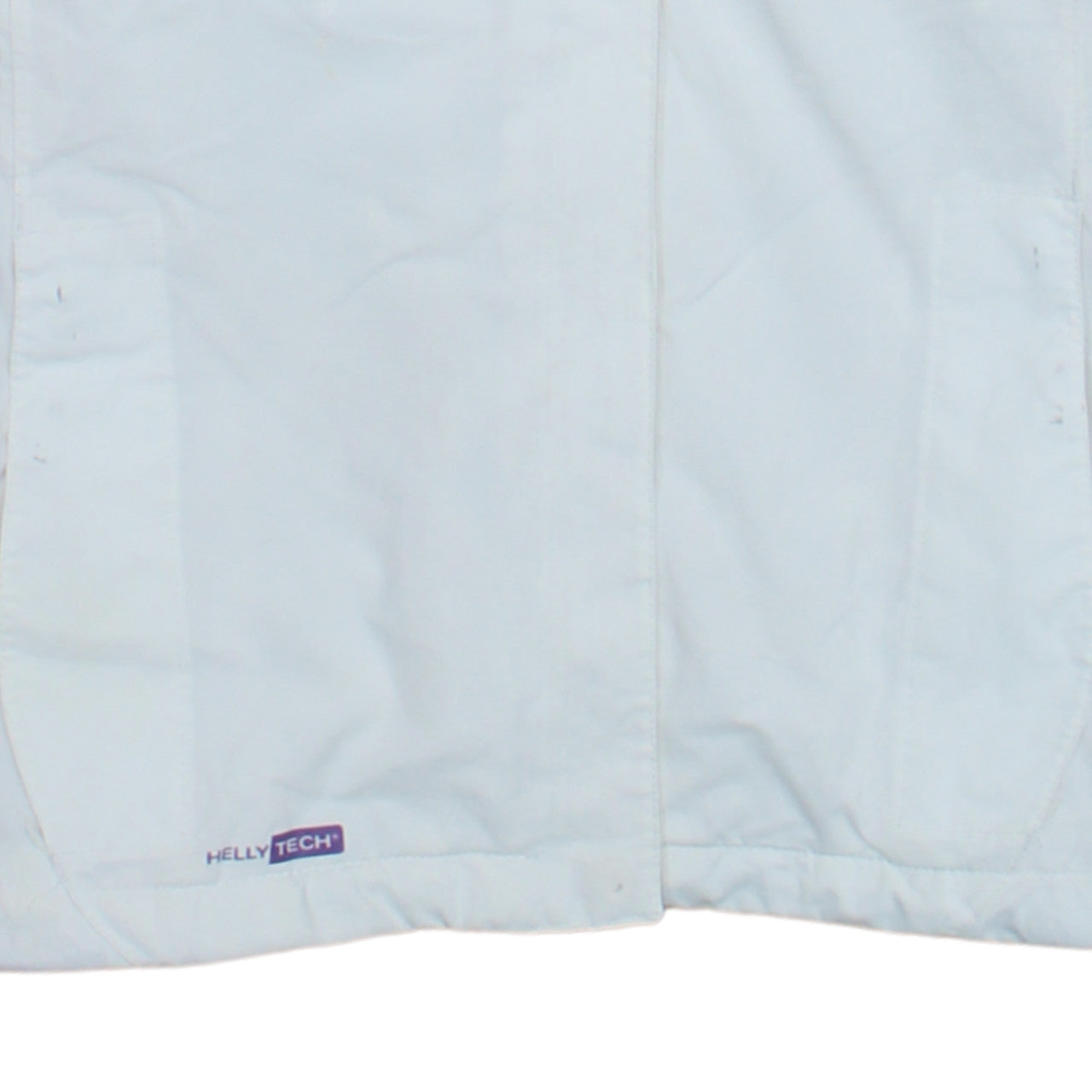 Helly Hansen Women's White Waterproof Hooded Rain Jacket Size S