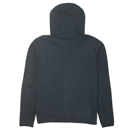 Nike Men's Black Full Zip Hoodie Fleece Size M Regular Fit