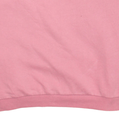 FILA Women’s Pink Logo Pullover Sweatshirt XL Regular Fit