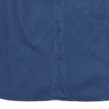 Tommy Jeans Men's Blue Button-Up Long Sleeve Denim Shirt M