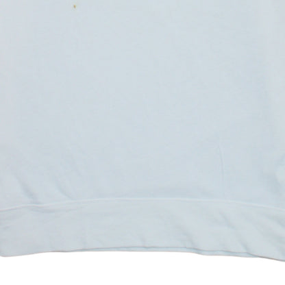 Ralph Lauren Men’s White Crew Neck Cotton Sweatshirt Size L