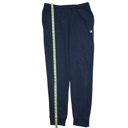 Champion Men's Black Large Jogger Sweatpants Cotton Blend