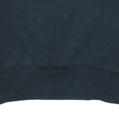 Nike Jordan Men's Black Small Crew Neck Fleece Sweatshirt
