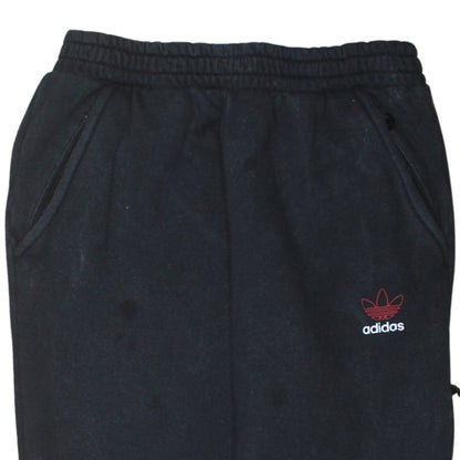 Adidas Mens Black Fleece Jogger Trousers Size S Regular Fit