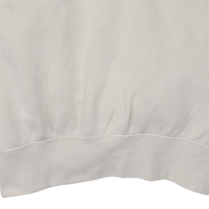 Nike Men's Beige Pullover Hoodie Small Fleece Sweatshirt