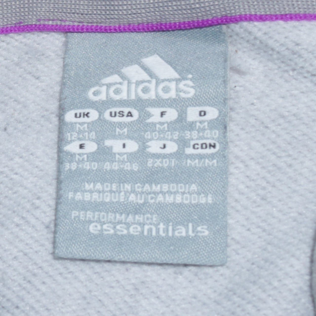 Adidas Women’s Grey Hooded Pullover Sweatshirt Size M 12-14 Essentials