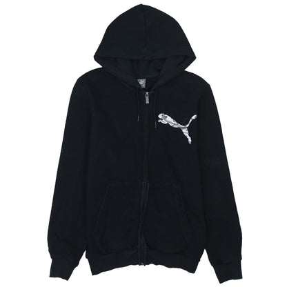 Puma Men's Black XS Full Zip Hoodie Sweatshirt