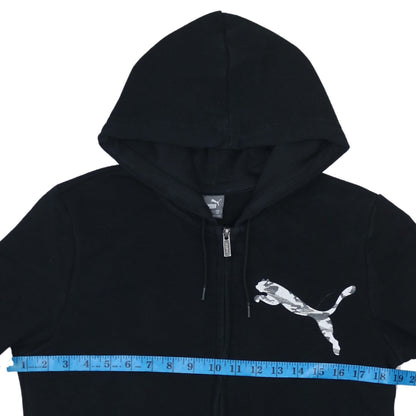 Puma Men's Black XS Full Zip Hoodie Sweatshirt