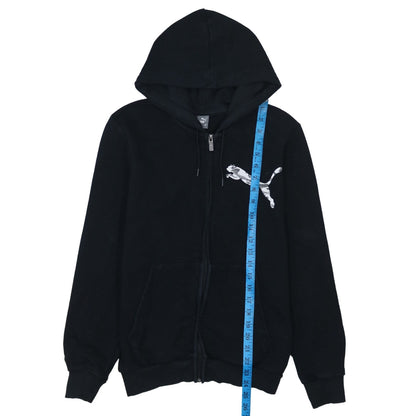 Puma Men's Black XS Full Zip Hoodie Sweatshirt