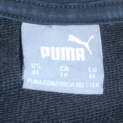 Puma Men's Black XS Full Zip Hoodie Sweatshirt