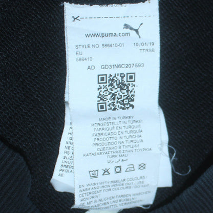 Puma Men's Black XS Full Zip Hoodie Sweatshirt