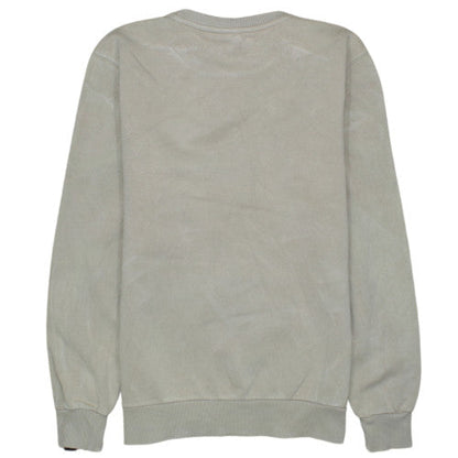 Ellesse Men's Beige XS Crew Neck Logo Sweatshirt