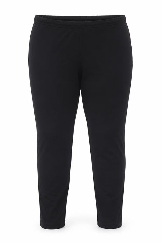 Isle Women's Black Size 18 Jersey Stretch Leggings