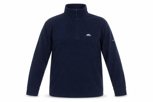 Trespass Men's Blue 2XL Fleece 1/2 Zip Activewear Jacket