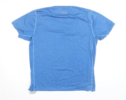 New Balance Men’s Blue L Athletic Moisture Wicking Running T-Shirt