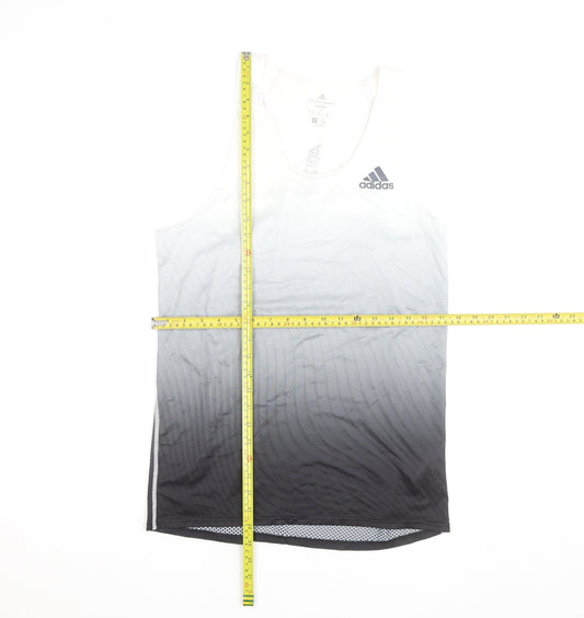 Adidas Men’s Multicoloured Adizero Running Tank Top Size M