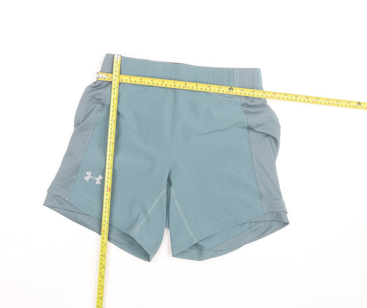 Under Armour Men's Blue HeatGear Fitted Athletic Shorts Size M