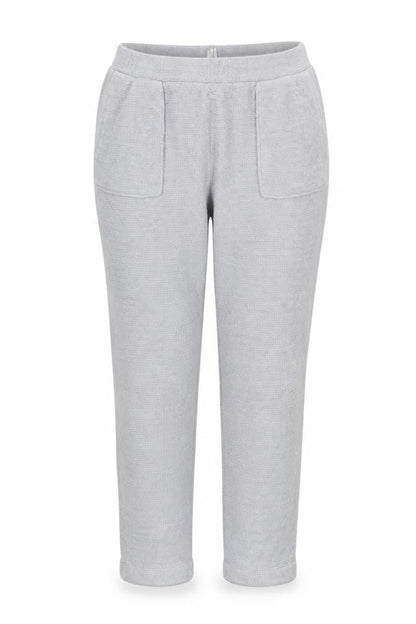 Marks & Spencer Womens Grey Knit Jogger Trousers Size L