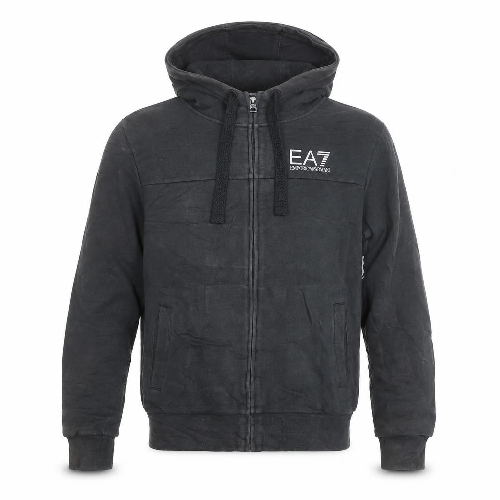 Emporio Armani EA7 Men's Black XS Full Zip Hoodie