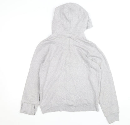 Polo Ralph Lauren Boys Grey Full Zip Hoodie Age 16 Cotton Blend